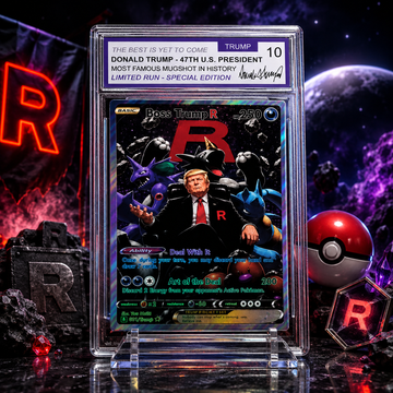 🚀 Boss Trump R 🌑 – Limited Edition Parody Collectible Card