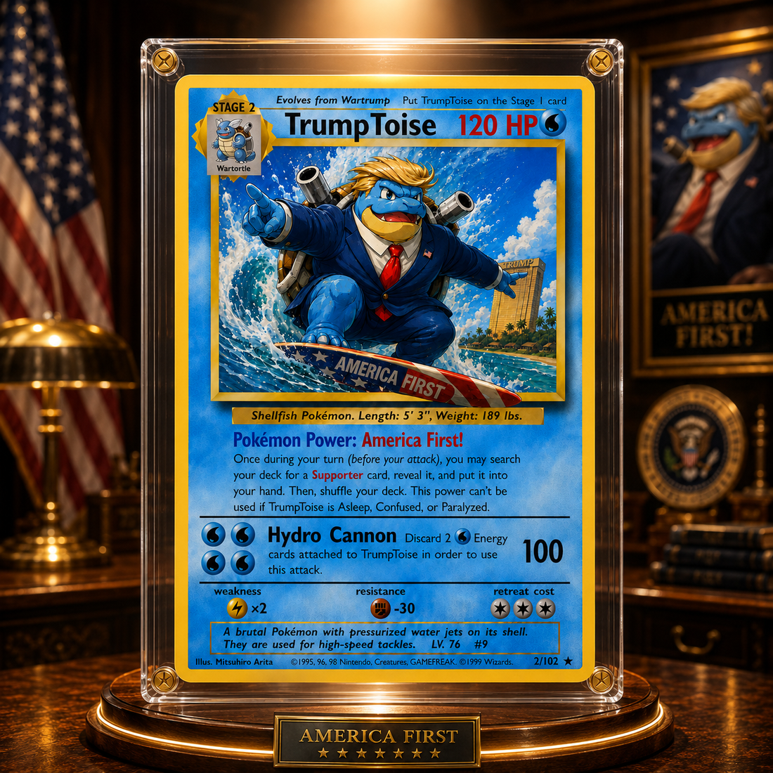 America First Evolution Collection – 3 Card Metal Collector Set