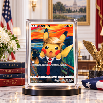 Presidential Shock – Limited Edition Art Collectible Card