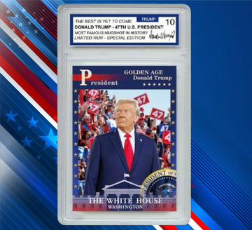 Donald Trump Golden Age! Trading Card - Gem Mint 10 Rated