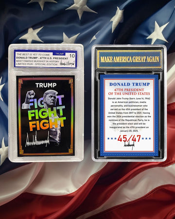 “Fight Fight Fight” Limited Edition Presidential Collectible Card