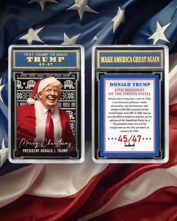Limited Edition Holiday Presidential Trading Card