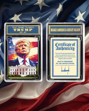 US Limited Edition “45–47 President” Collectible CardUS